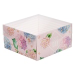 Коробка для кондитерских изделий с PVC-крышкой «Хороший день», 12 x 6 x 11,5 см